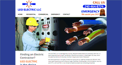 Desktop Screenshot of leoelectricllc.com